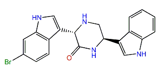 (3S,6R)-6''-Debromo-3,4-dihydrohamacanthin A